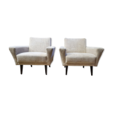 Pair of 1970" club armchairs
