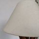 Lampe à poser en bois forme de fleur