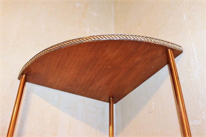 Etagère d’angle 50s unique