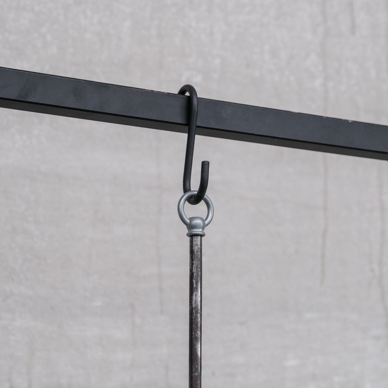 Opaline Mid-Century French Conical Pendant Light