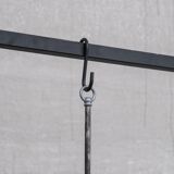 Opaline Mid-Century French Conical Pendant Light