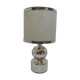 Lampe de chevet verre mercurisé vintage