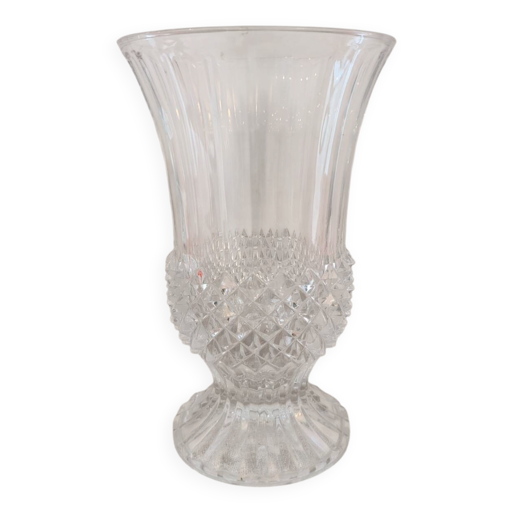 Vase en cristal d'Arques