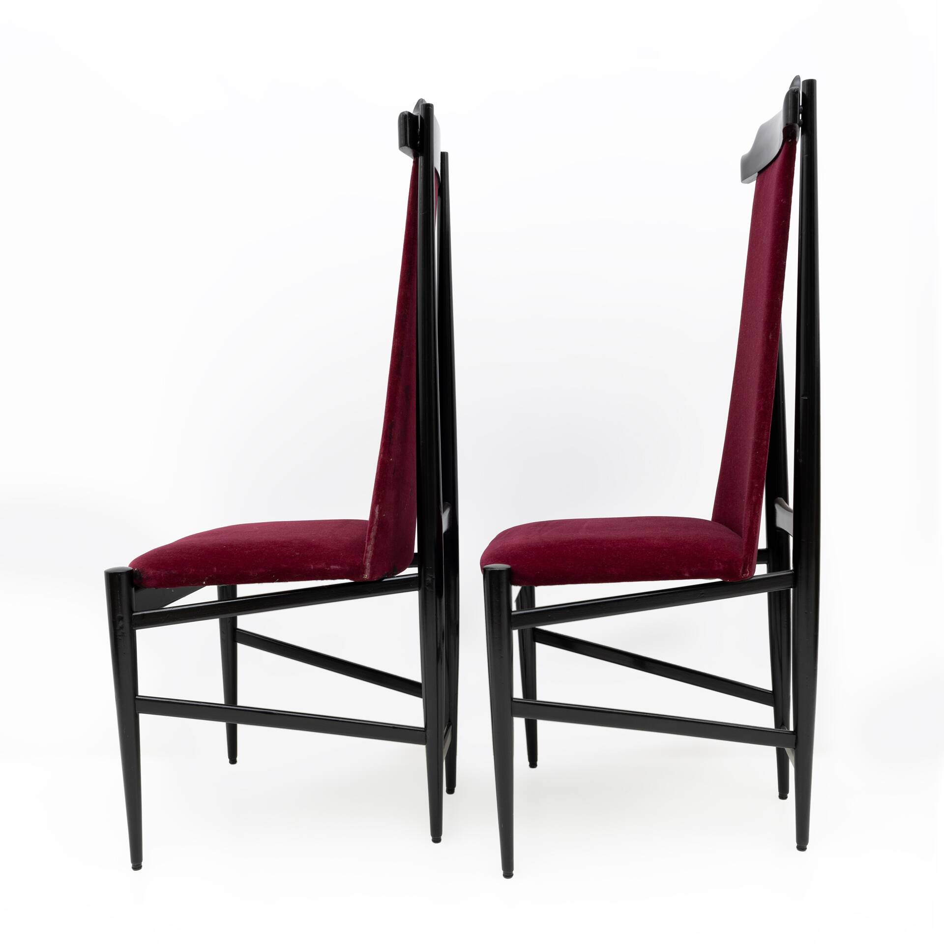 Sergio Rodrigues Mid-century Modern Brazil Chairs, 1960s