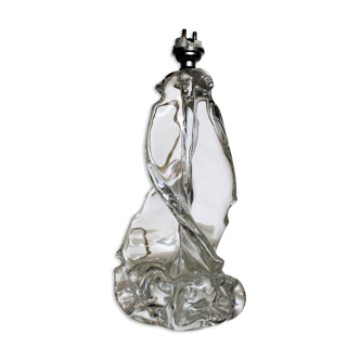 Crystal lamp foot