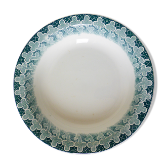 1 round hollow dish St Amand and Hamage model Richelieu