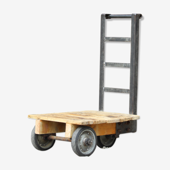 Old industrial style trolley