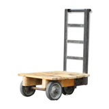 Old industrial style trolley