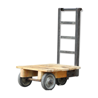 Old industrial style trolley