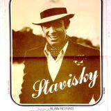 Original movie poster "stavisky" 1974 jean-paul belmondo, annie duperey...