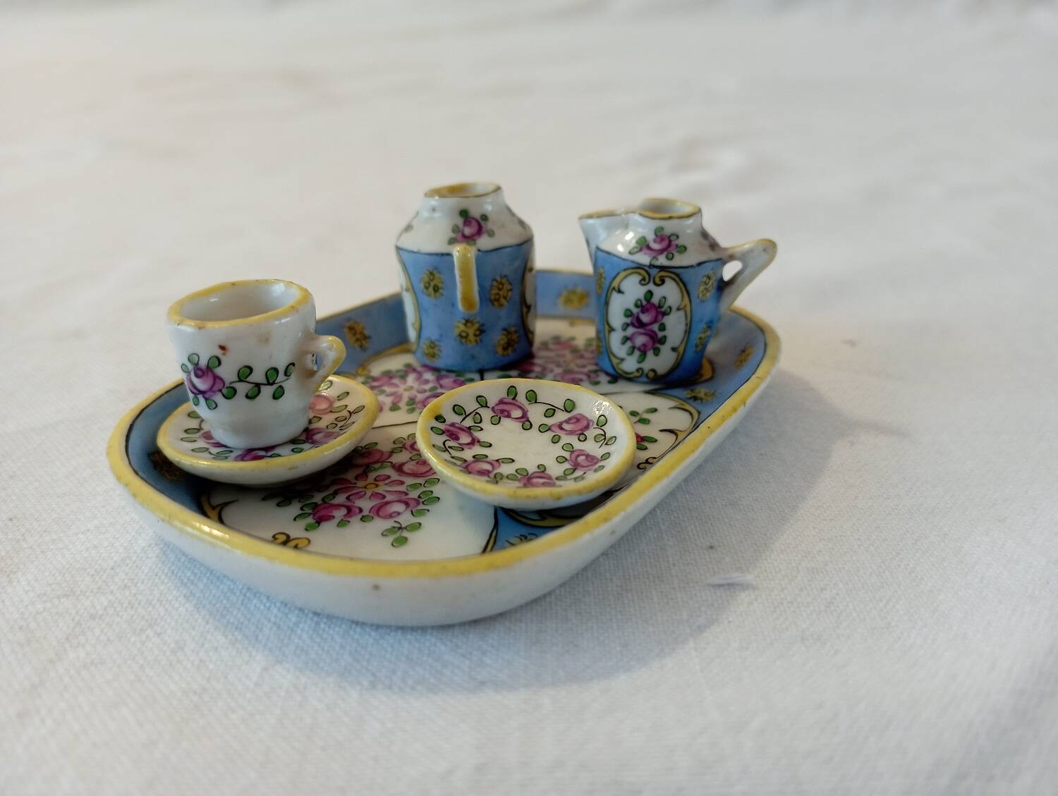 Sevres porcelain dinette
