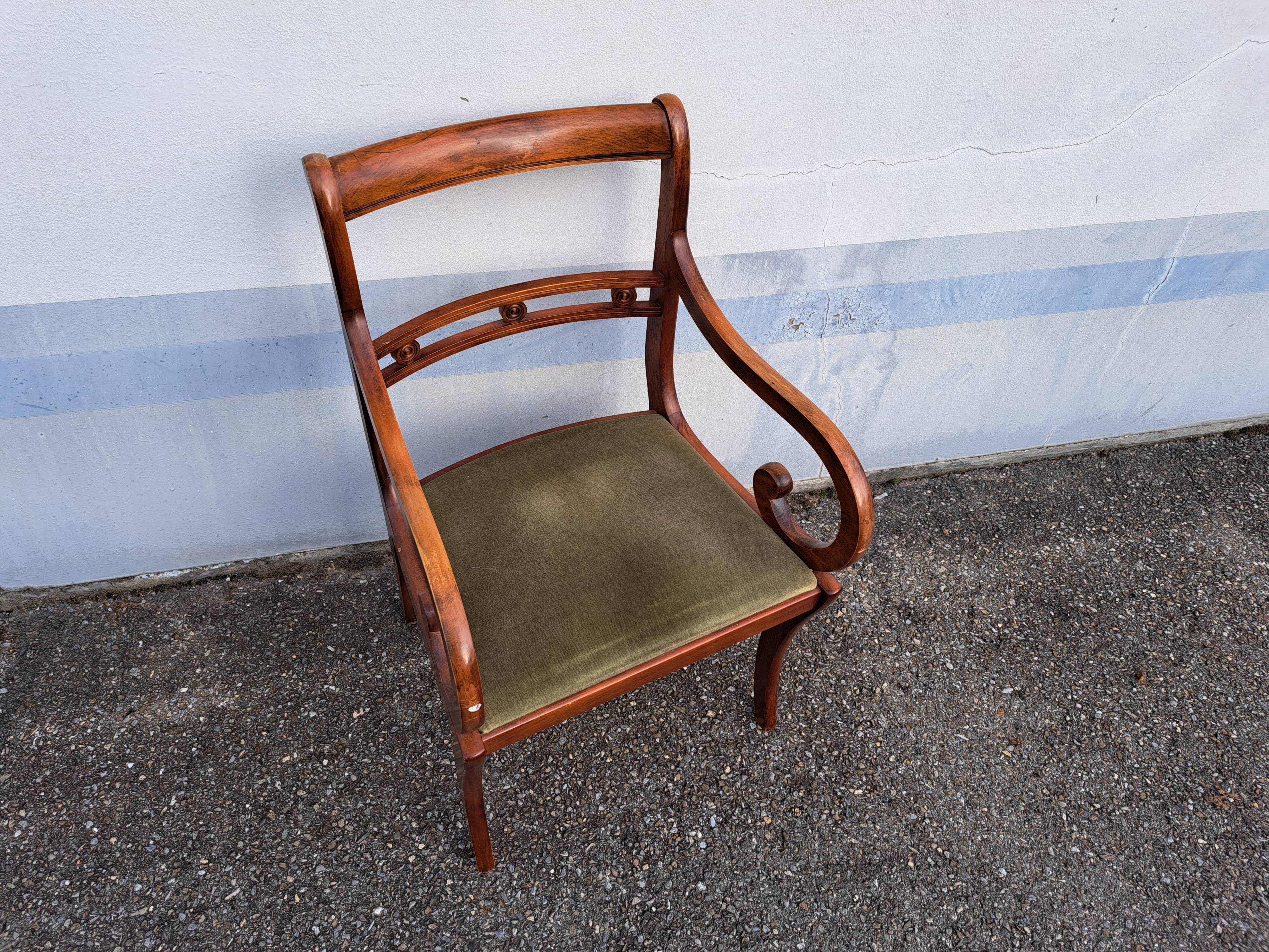 Empire armchair