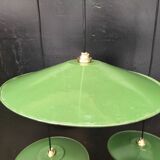 3 enamelled sheet metal suspensions