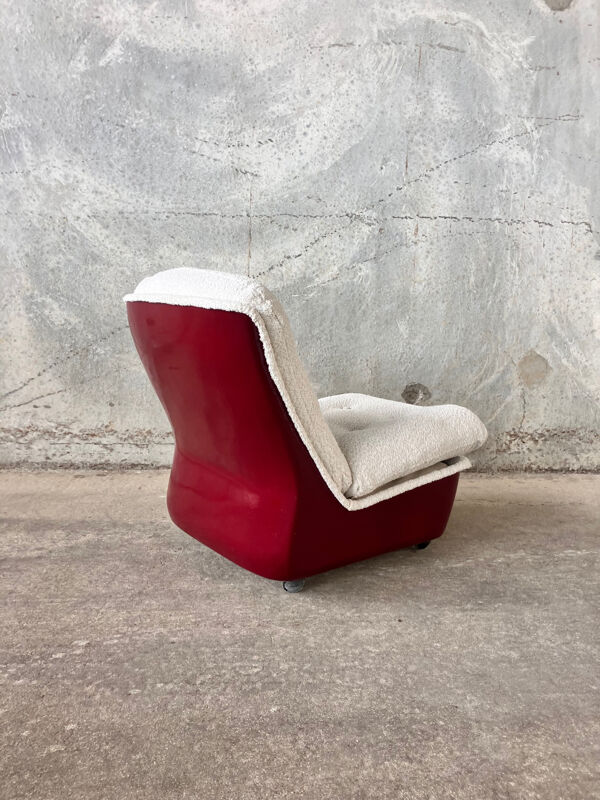 Fauteuil chauffeuse Airborne, France, 1970s