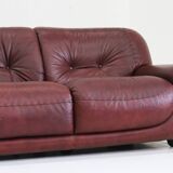 Sapporo Italian leather sofa Mobil Girgi 70s