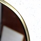 Free-form brass mirror 1970