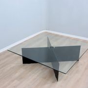 Grande table basse des années 80, design personnalisé par Helg & Albini Studio