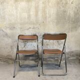 Pair of vintage Soudexvinyl chairs