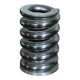 Large spring pen holder in steel – 1970s design