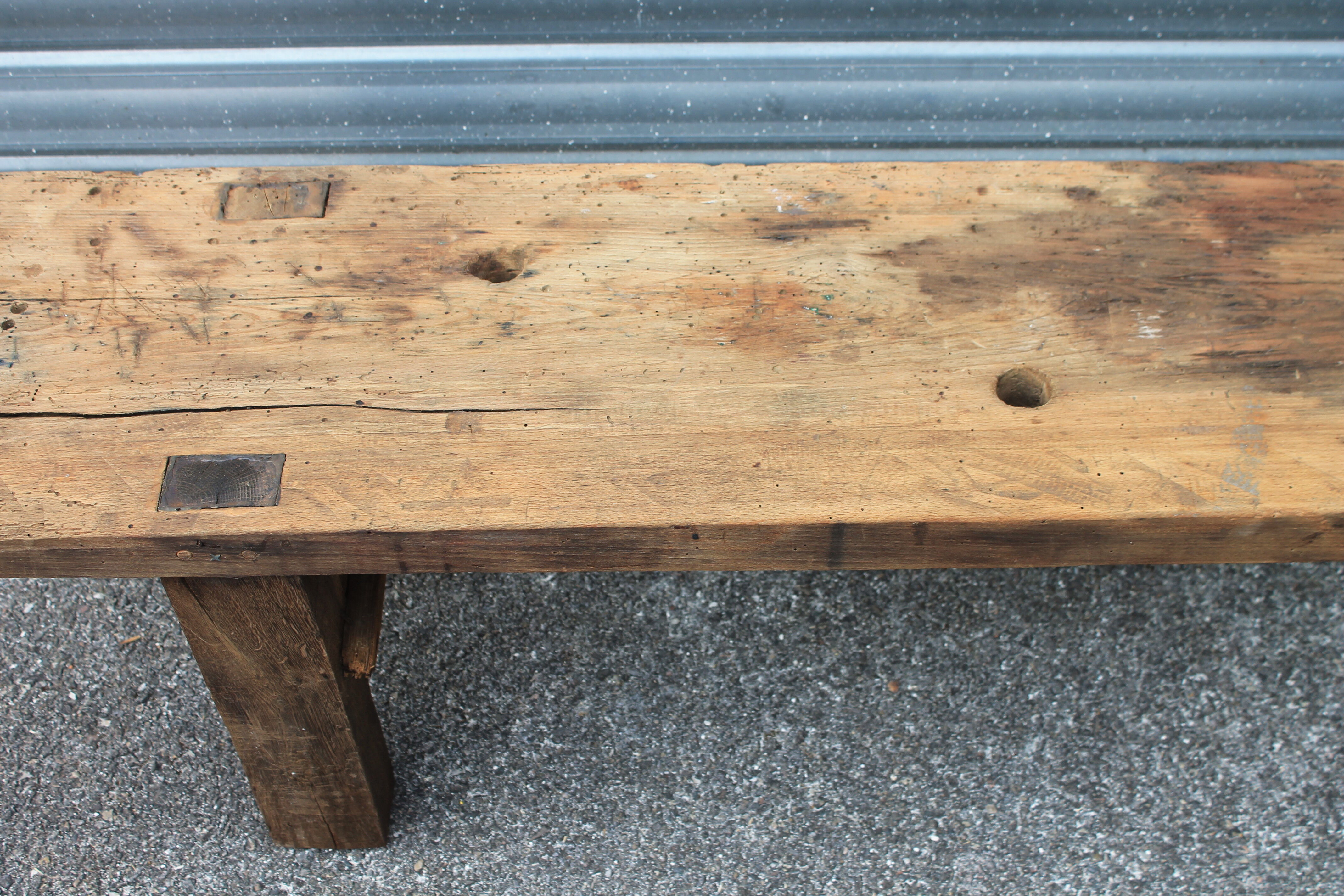 Rustic bench