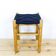 Tabouret danois en bois et corde, années 1950