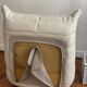 Togo Ligne Roset armchair by Michel Ducaroy in ecru bouclette