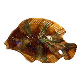 Plat "poisson" Vallauris 40 cm x 25 cm