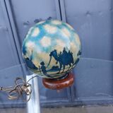 Table lamp night light globe luminous desert oasis