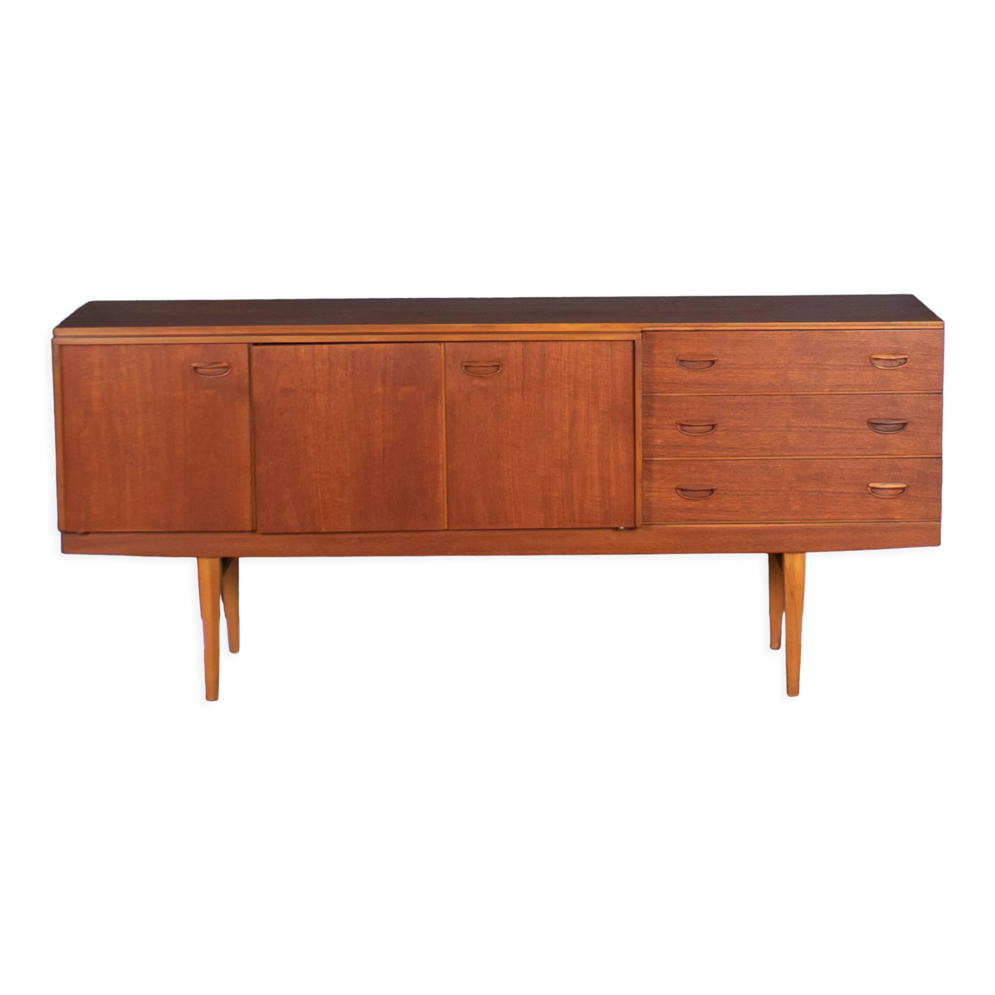 Retro teak 1960s beutility mid century sideboard
