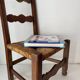 Chaise enfant bois et paille