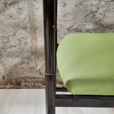 Six chaises des années 50 - bois verni