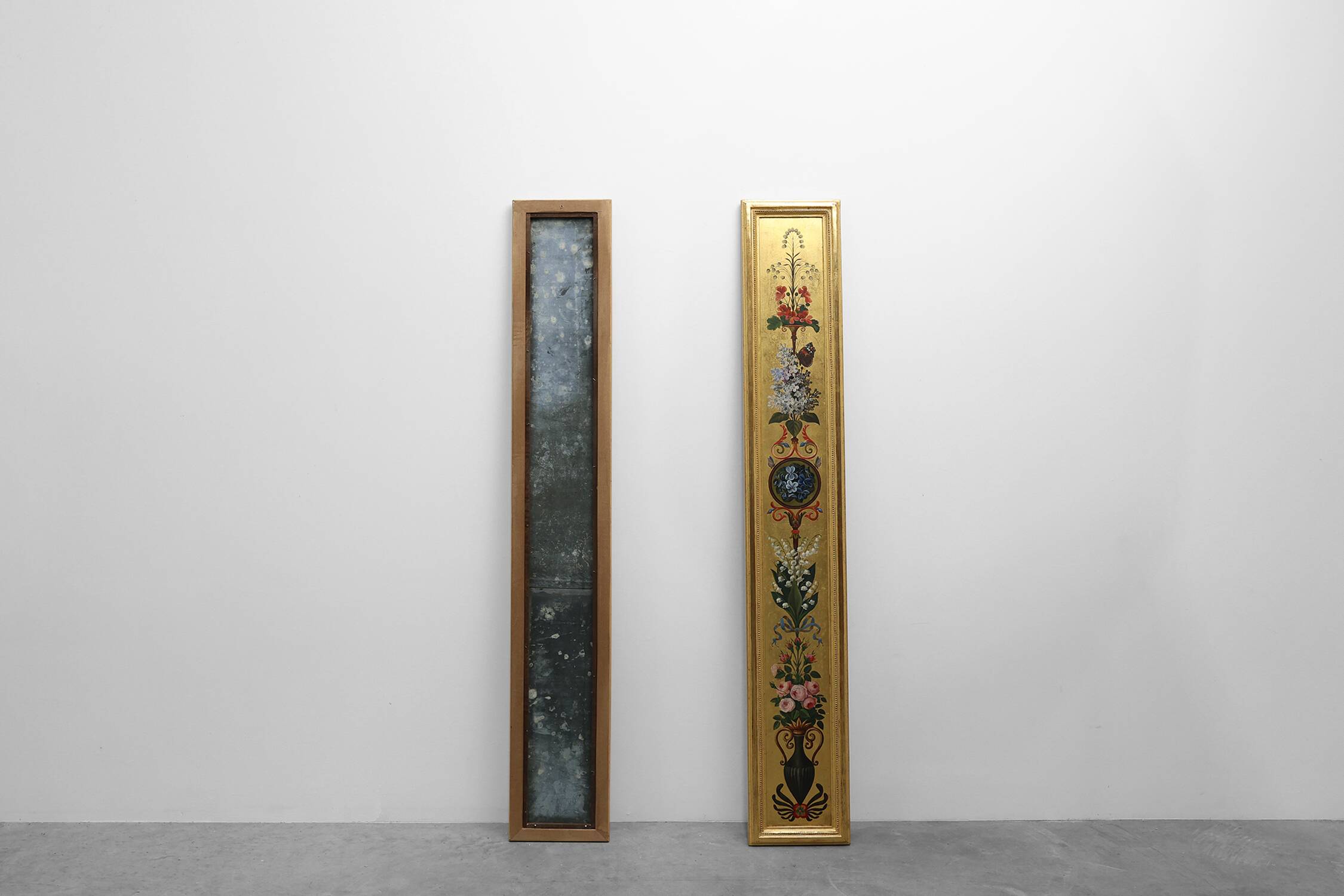 Pair of Baroque Decorative Panels, France, 19th Century