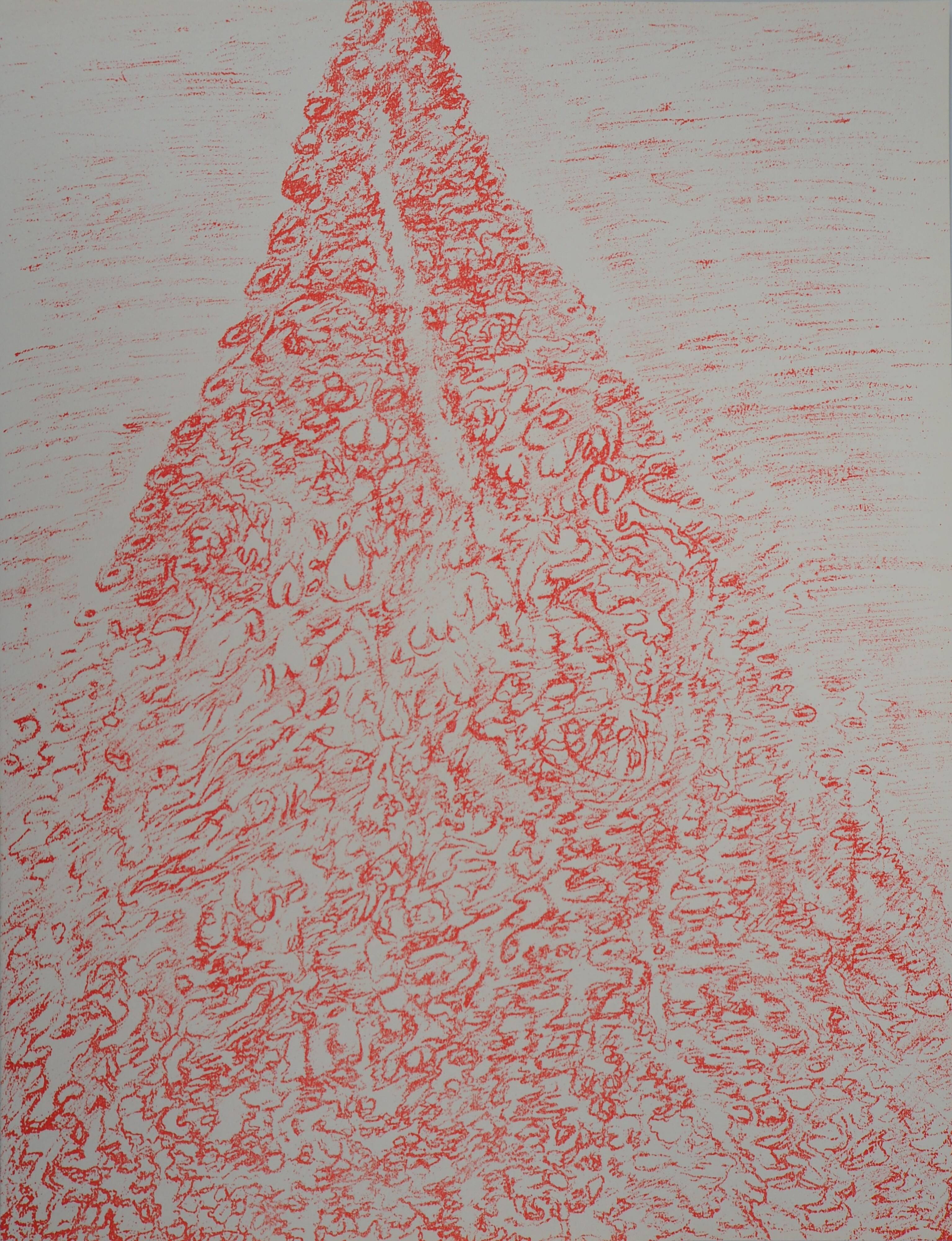 Henri michaux: composition - original lithograph