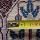 Handmade Persian Nain carpet 103x103cm
