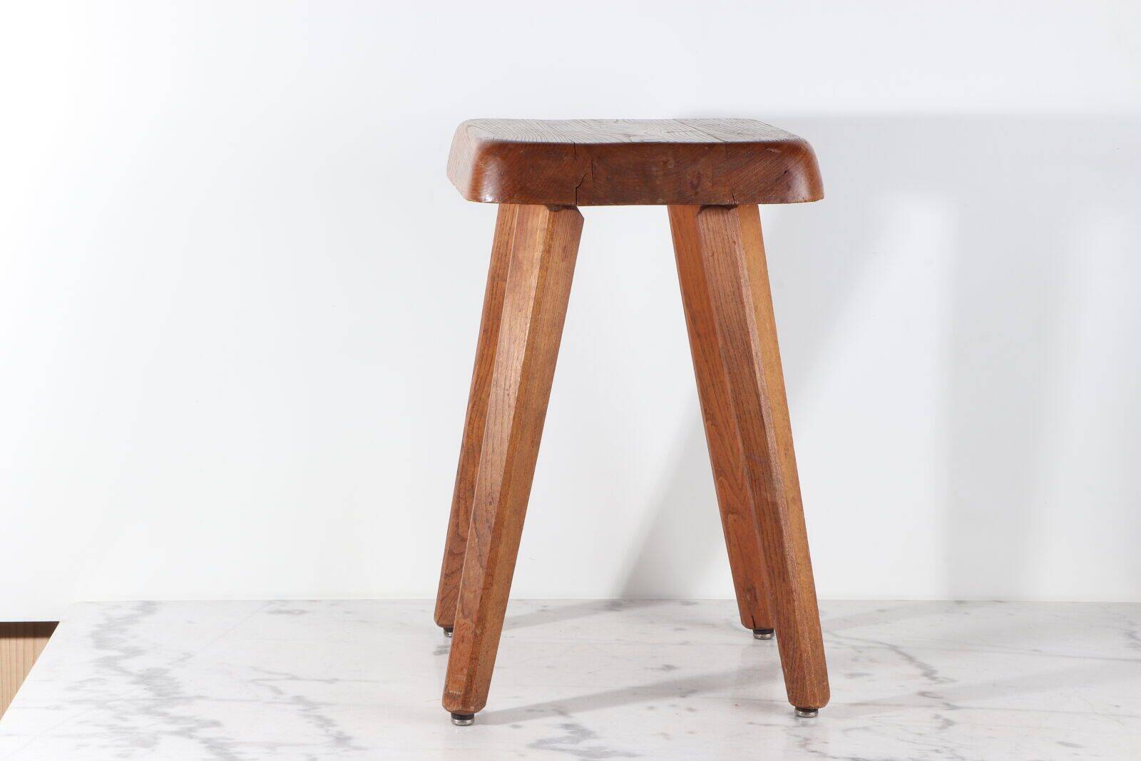 Elm Stool S01 by Pierre Chapo