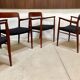 Danish teak model 56 chairs by Niels O. Møller for J.L. Møllers, 1954, set of 4