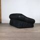 Vintage sofa by De Pas D’Urbino & Lomazzi in black leather for Dall’Oca, 19