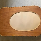 Wicker mirror from the 60s