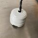 Lot 3 suspensions flat emaillees 28 cm