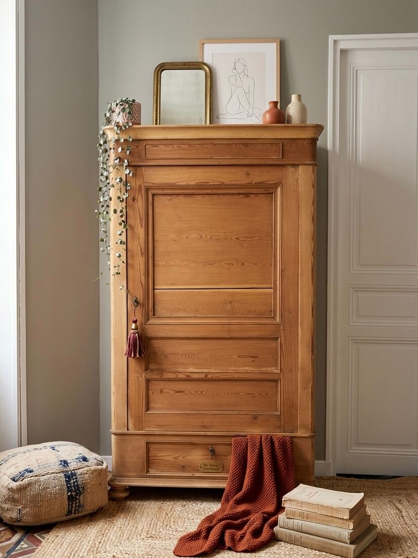 Small Parisian wardrobe "bonnetière"
