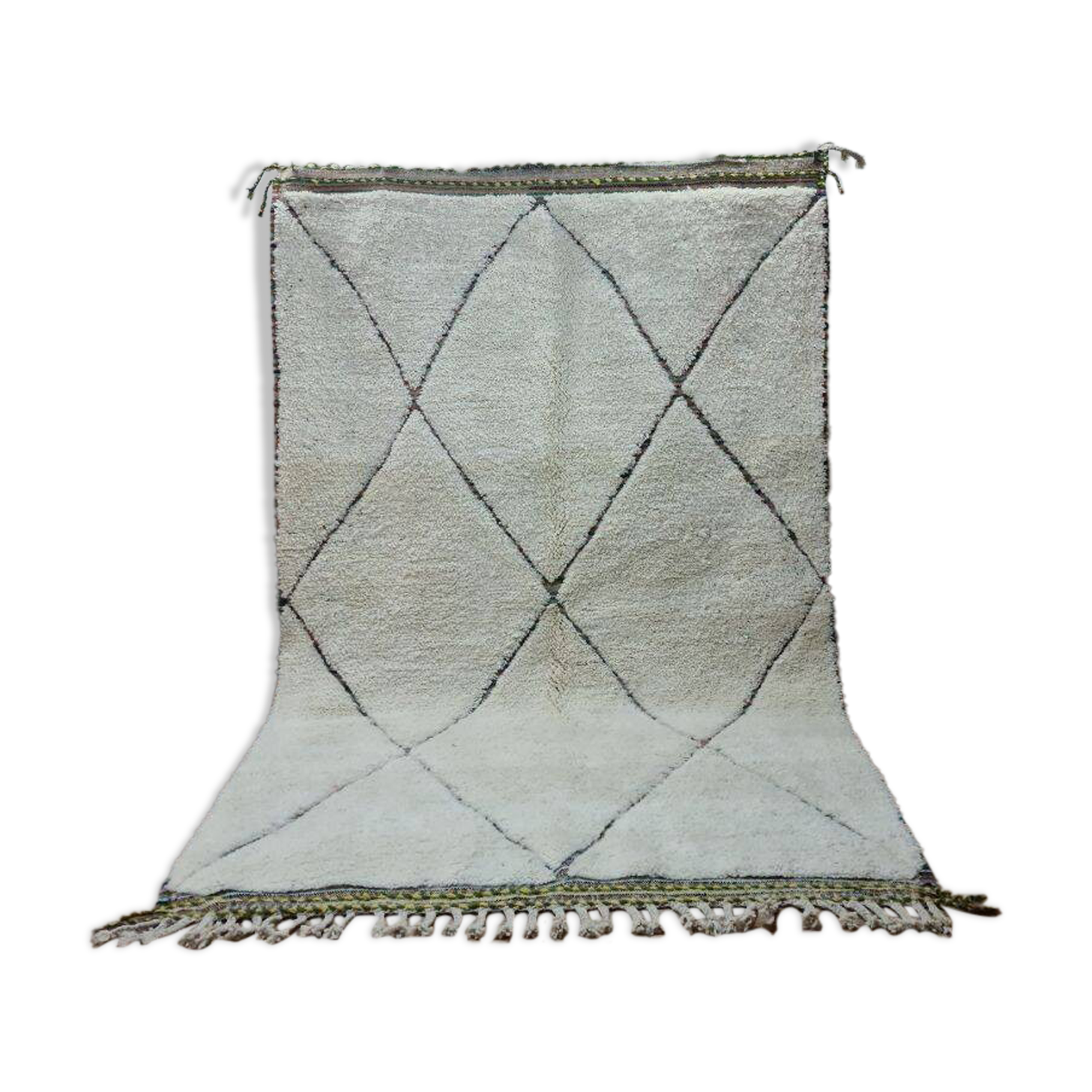 Tapis Beni Mrirt 100% Laine Naturelle – Luxe et Artisanat Berbère