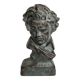 Bust of Beethoven after Cipriani in patinated plaster to resemble bronze, 27 cm
