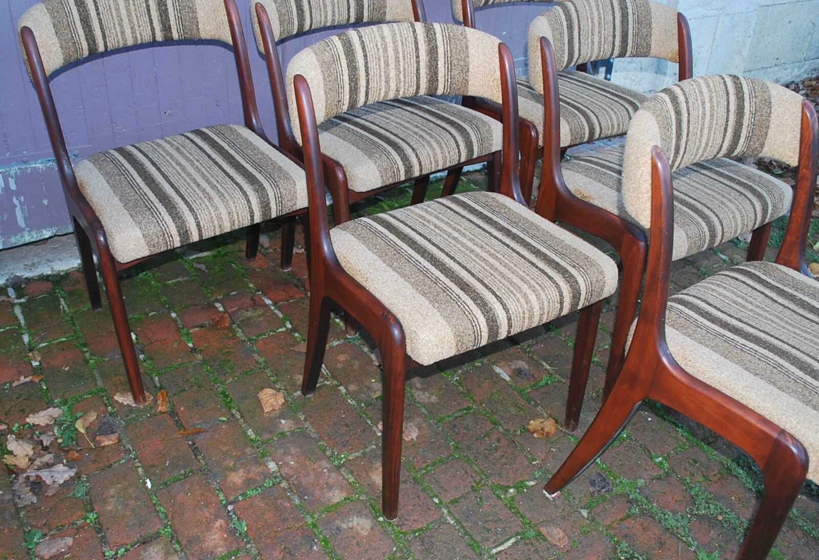 Lots of scandinavian chairs vintage gondola