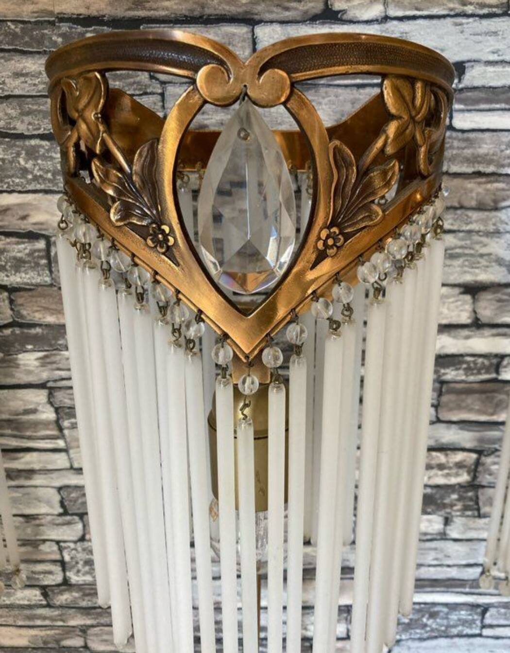 Lamp and wall light in the style of Guimard