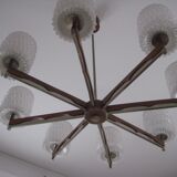 Lustre 8 lumieres Scandinavian style design