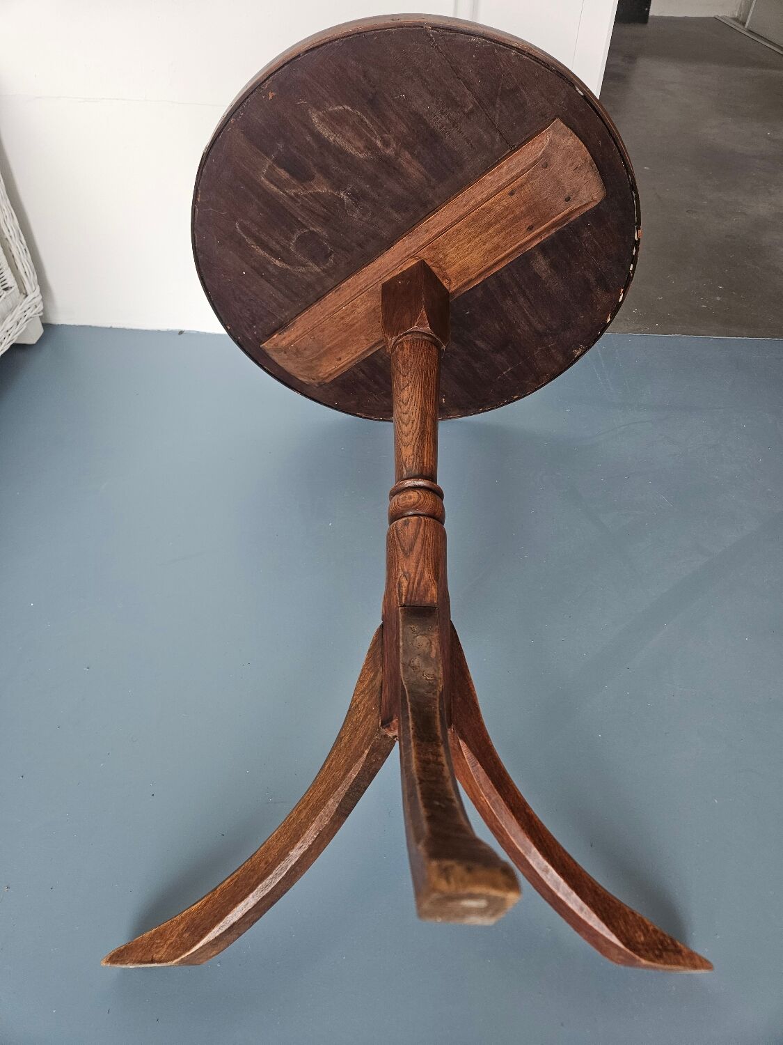 Antique wooden side table