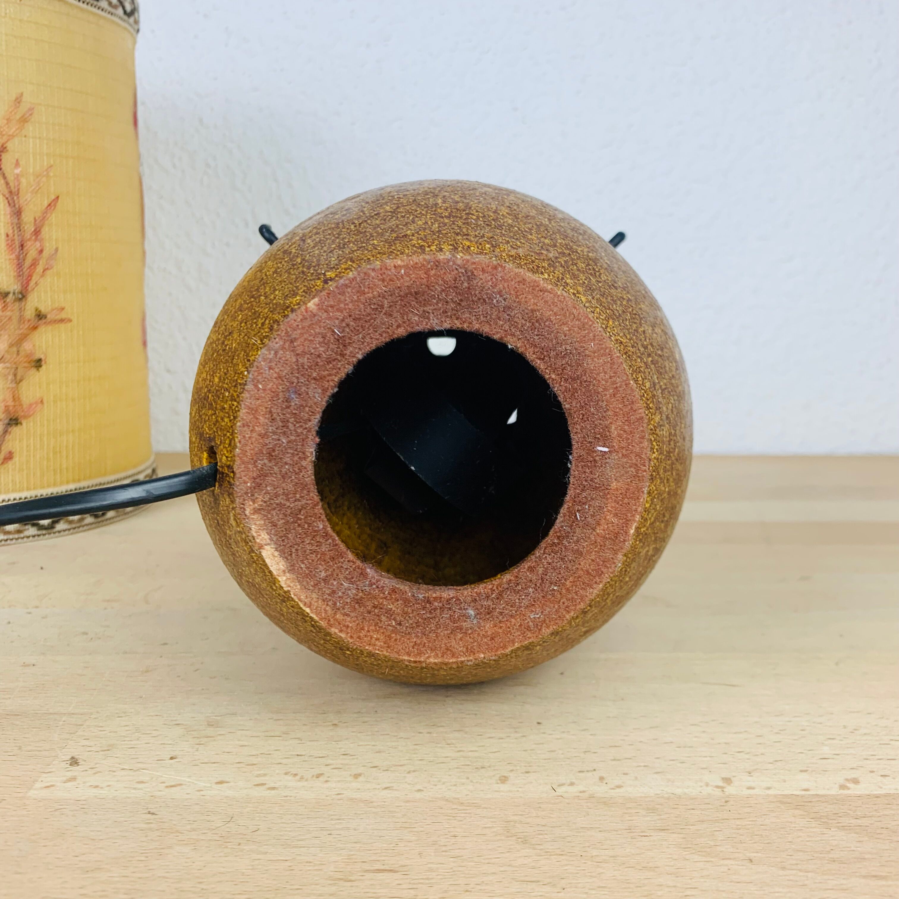 Ceramic lamp Accolay stoneware 60s