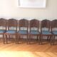 Suite de 6 chaises art déco 1925