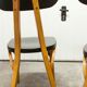 Set of 6 restored Luterma "banana" chairs