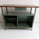 Banc de travail industriel vintage